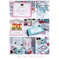 Spa Party Printables, Invitations & Decorations